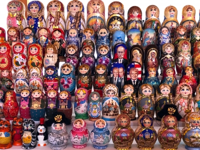 Russian Nesting Dolls Moscow
